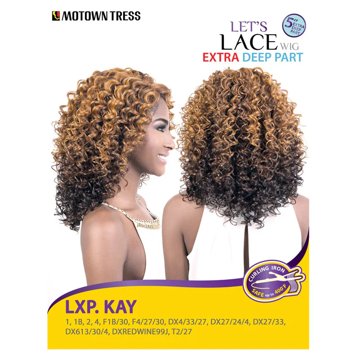 Motown Tress Let's Lace Extra Deep Part Wig - LXP.KAY - Image 5