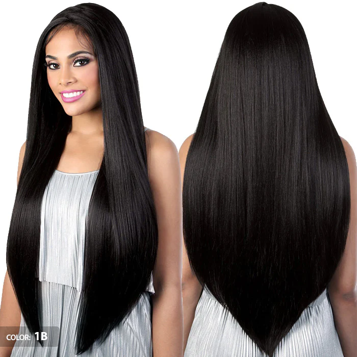 Motown Tress Let's Lace 5" Zig Zag Part Lace Wig - LZ.LISA35 - Image 3