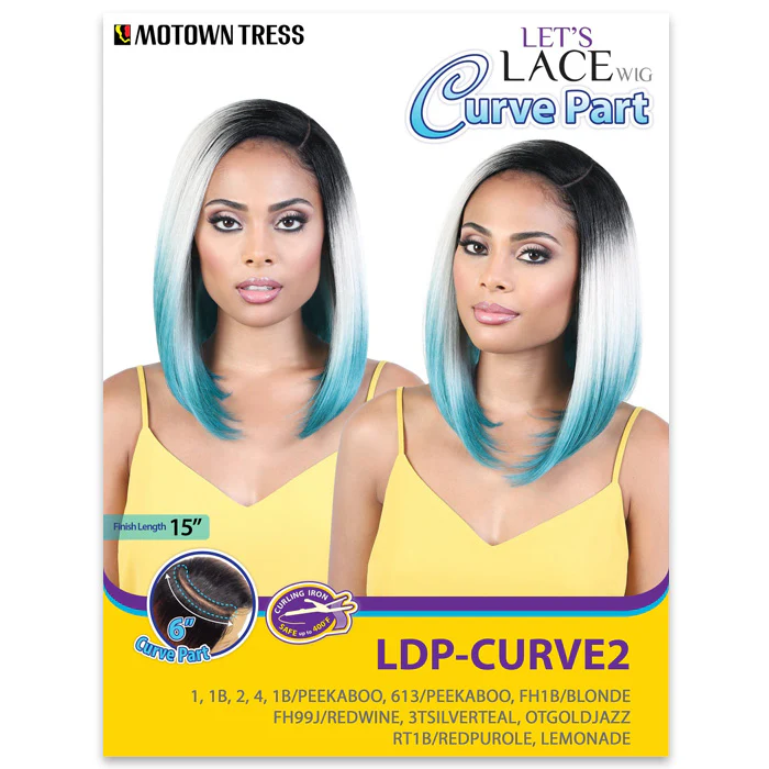 Motown Tress Let's Lace Curve Part 6" Part Wig - LDP-CURVE 2 - Image 5