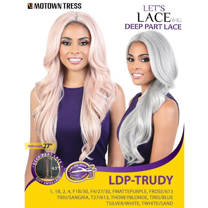 Motown Tress Let's Lace Deep Part Lace Front Wig LDP - TRUDY - Image 4