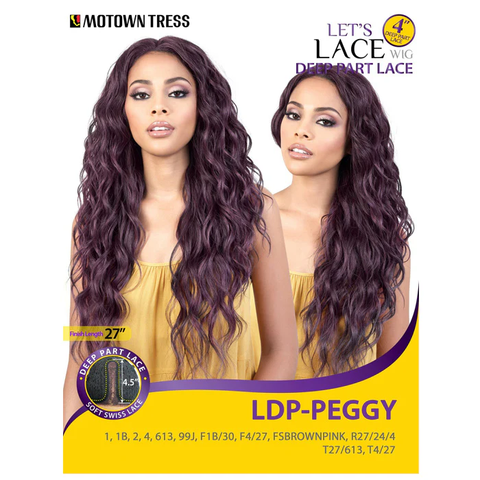 Motown Tress Lets Lace Deep Part Swiss Lace Wig - LDP-PEGGY - Image 6