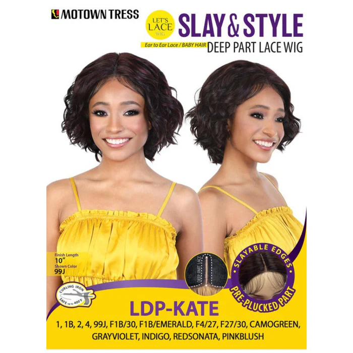 Motown Tress Let's Lace Slay & Style Deep Part Lace Wig - LDP-KATE - Image 5