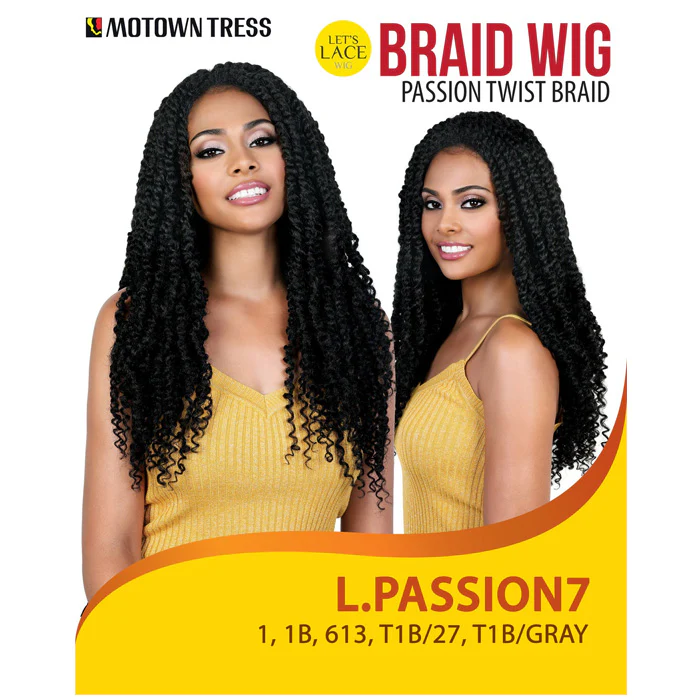 Motown Tress Passion Twist Braid Lace Front Wig L-PASSION 7 - Image 5