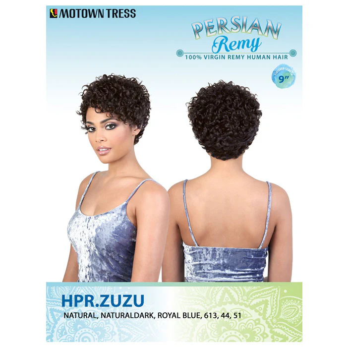 Motown Tress Persian 100% Virgin Remy Human Hair Wig - HPR ZUZU - Image 6