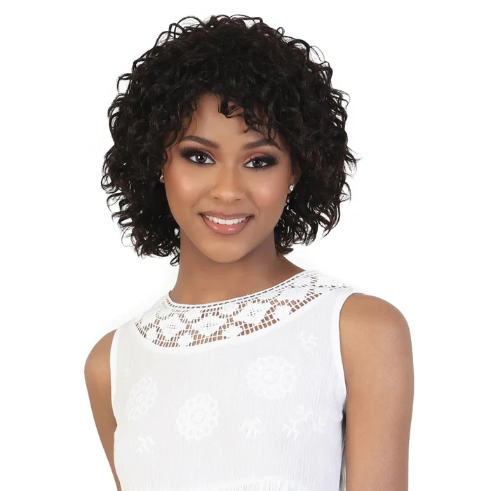 Motown Tress Persian Remy 100% Virgin Remy Human Hair Crown Lace Top Full Wig - HPRC.BESS