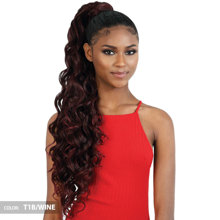 Motown Tress Pony Wrap Invisible - PD-WRAP.BD LOOSE BODY CURL 28" - Image 4