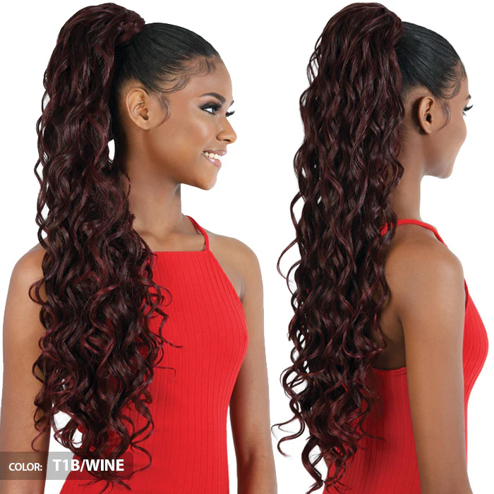 Motown Tress Pony Wrap Invisible - PD-WRAP.BD LOOSE BODY CURL 28" - Image 5