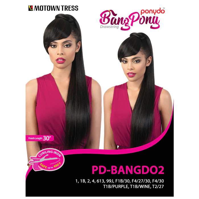 Motown Tress Ponydo Bang Pony Drawstring Ponytail - PD-BANGDO2 - Image 5
