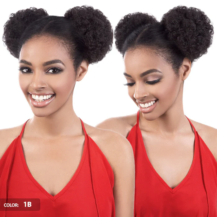 Motown Tress Ponydo Curlable Drawstring Ponytail - PD-AFRO2PC - Image 2