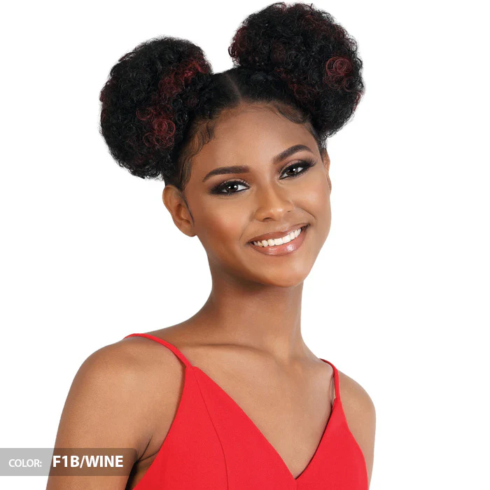 Motown Tress Ponydo Curlable Drawstring Ponytail - PD-AFRO2PC - Image 3