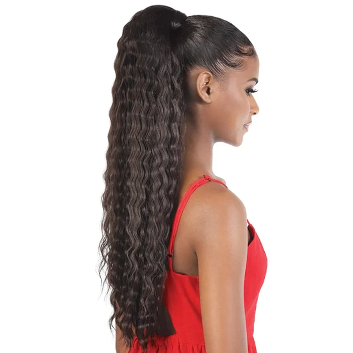 Motown Tress Ponydo Drawstring Curlable Ponytail - PD-KRIMP - Image 3