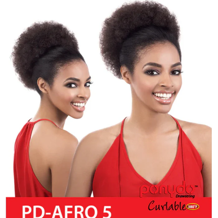 Motown Tress Ponydo Drawstring Ponytail - PD-AFRO 5 - Image 3