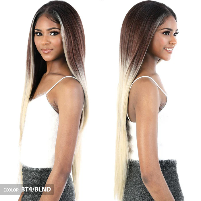 Motown Tress 13x7 HD Invisible Fake Scalp Frontal Lace Wig- LS137. LUNA - Image 3