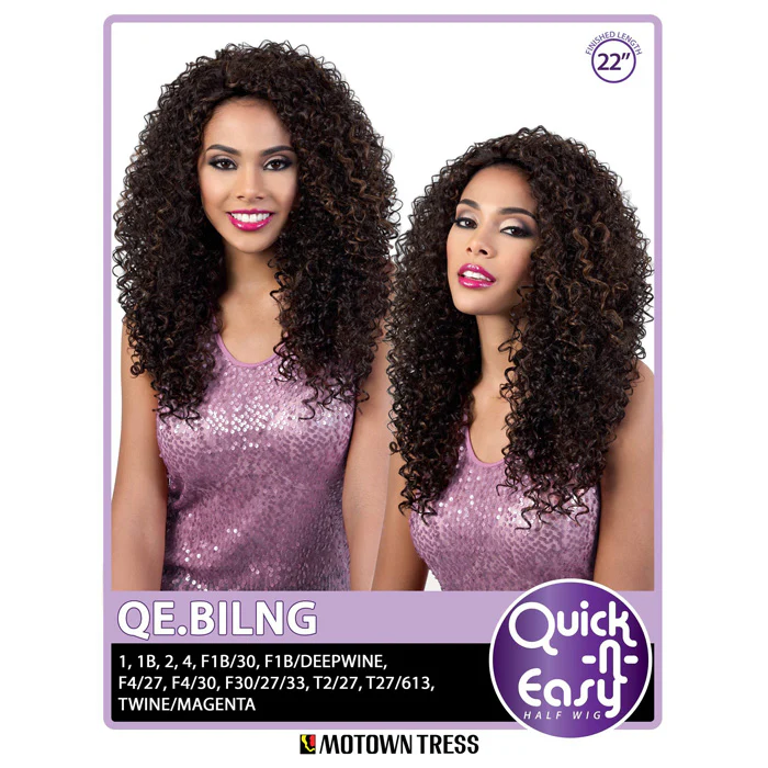 Motown Tress Quick n Easy Half Wig - QE.BLING - Image 5