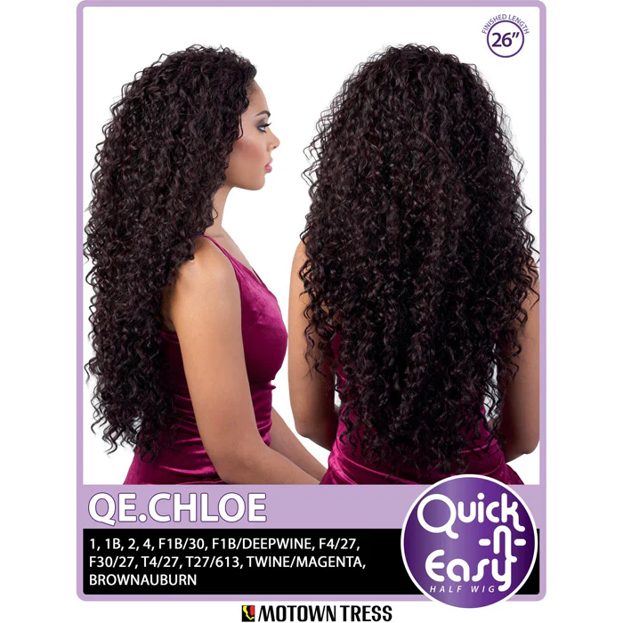 Motown Tress Quick n Easy Half Wig - QE.CHLOE - Image 6