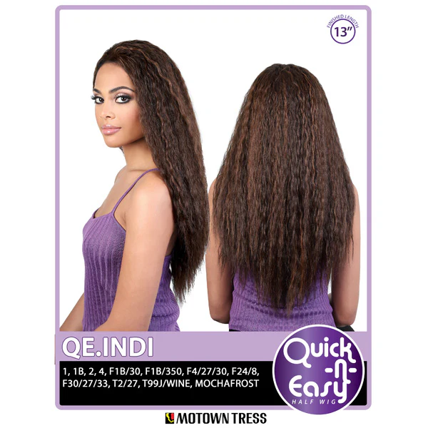 Motown Tress Quick N Easy Half Wig - QE INDI - Image 4