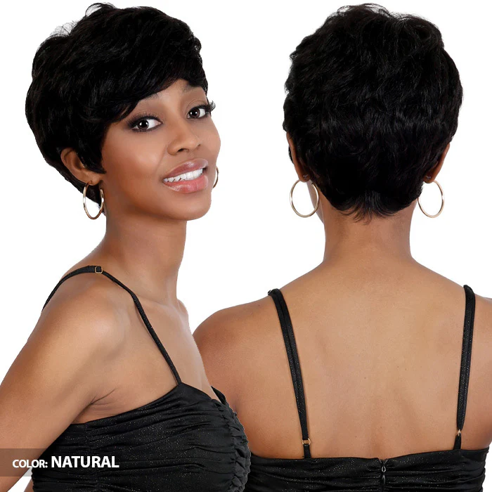 Motown Tress Remy Wig 100% Human Hair Full Wig - HR.ROSE - Image 3
