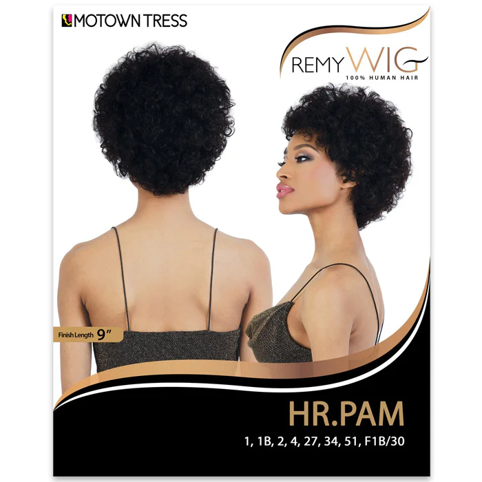 Motown Tress Remy Wig 100% Human Hair Wig - HR PAM - Image 5
