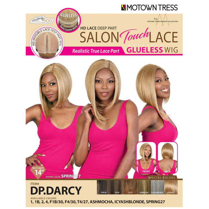 Motown Tress Salon Touch Glueless HD Deep Part Lace Wig - DP.DARCY - Image 4
