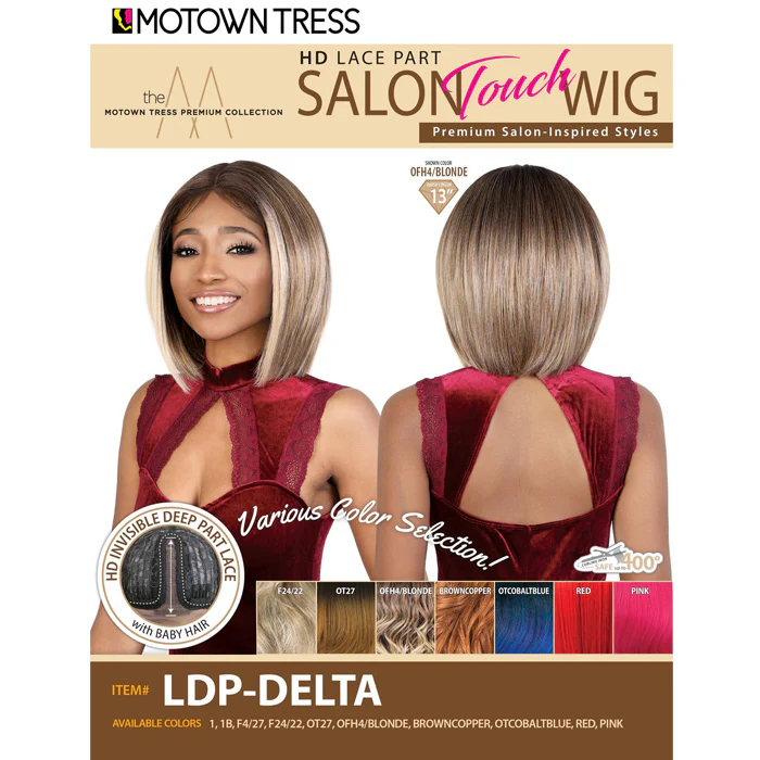 Motown Tress Salon Touch HD Lace Part Wig - LDP-DELTA - Image 5