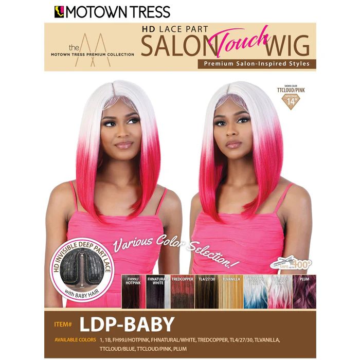 Motown Tress Salon Touch Wig HD Lace Deep Part Wig - LDP-BABY - Image 5