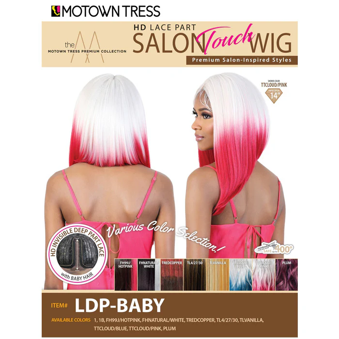Motown Tress Salon Touch Wig HD Lace Deep Part Wig - LDP-BABY - Image 6