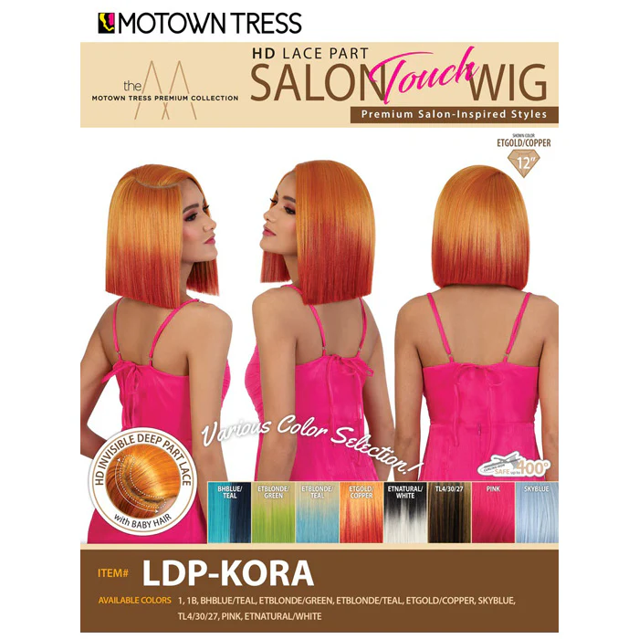 Motown Tress Salon Touch Wig HD Deep Curve Lace Part Wig - LDP-KORA - Image 7