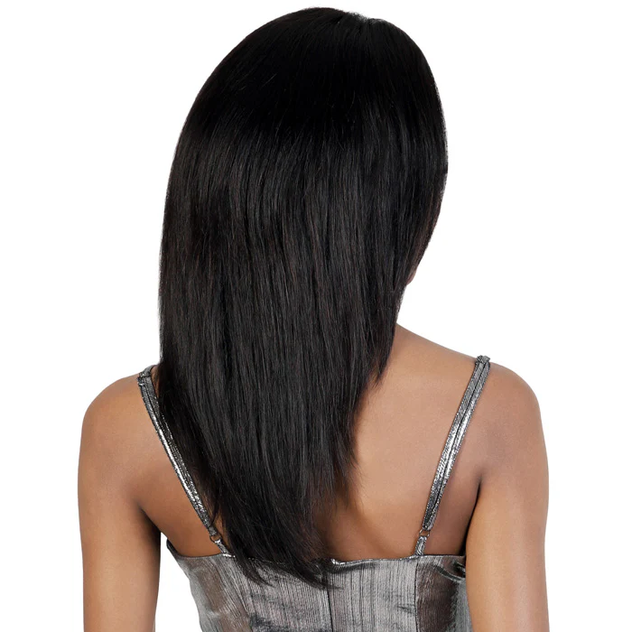 Motown Tress Secret Glueless 100% Virgin Remy Human Hair 13x4 HD Lace Front Wig - SILKY SLEEK STRAIGHT 20" - Image 4