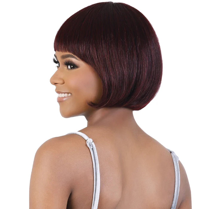 Motown Tress Silver Gray Hair Collection 100% Human Hair Wig - SH PERRI - Image 3