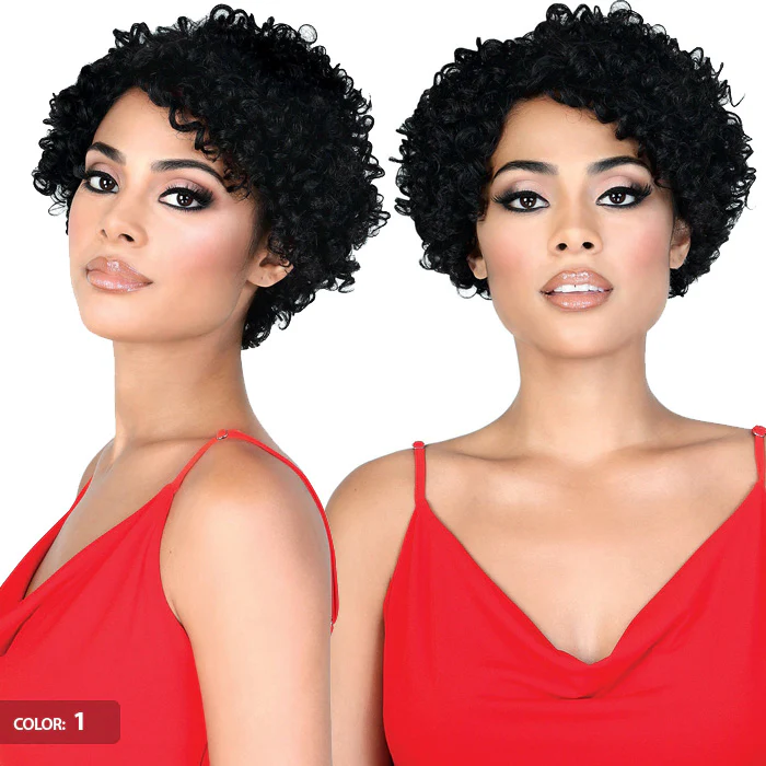 Motown Tress Silver Gray Hair Human Hair Wig SH FIT - Image 2