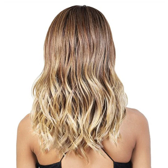 Motown Tress Slay & Style Synthetic Lace Deep Part with Baby Hair Pre-Tweezed Wig 18" - LP RILEY - Image 3