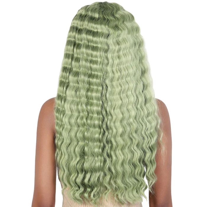 Motown Tress Swiss Lace Deep Part Front Wig - LDP-CRIMP7 - Image 4