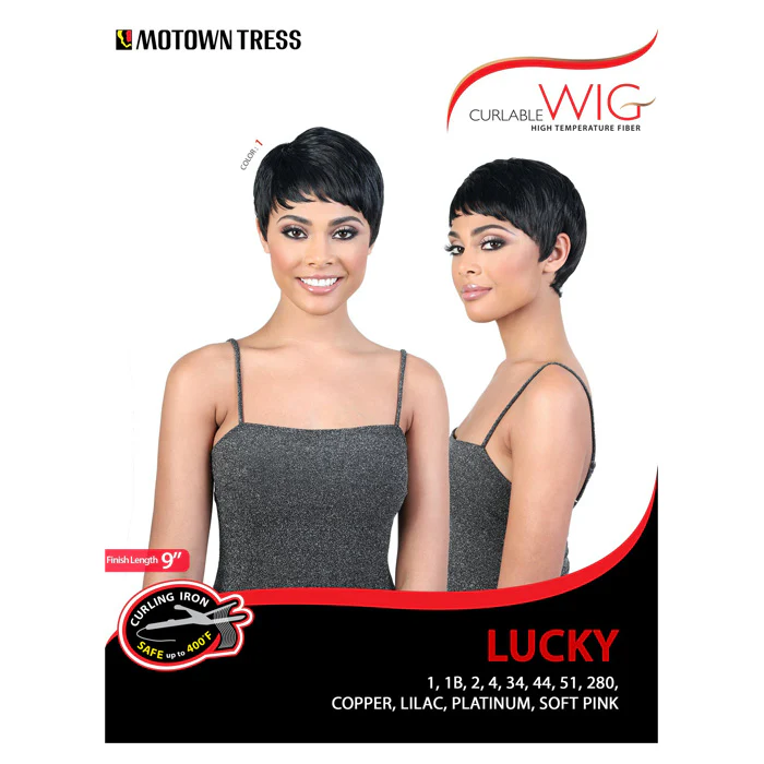 Motown Tress Curlable Wig - LUCKY - Image 6