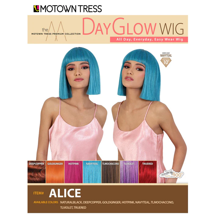 Motown Tress Day Glow Full Wig - ALICE - Image 5
