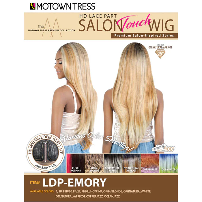 Motown Tress Salon Touch HD Lace Part Wig - LDP-EMORY - Image 5