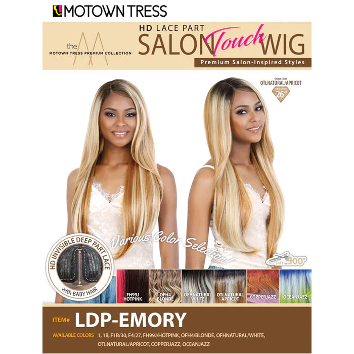 Motown Tress Salon Touch HD Lace Part Wig - LDP-EMORY - Image 6