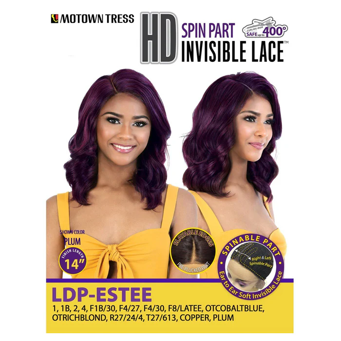 Motown Tress Synthetic HD Invisible Lace Front Wig - LDP ESTEE - Image 5