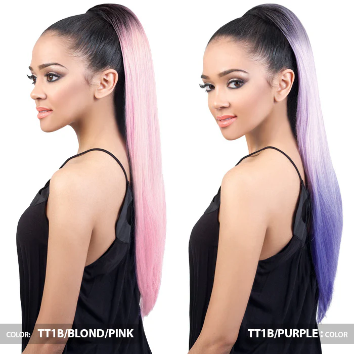 Motown Tress Pony Do Curable Drawstring Ponytail - PD-PASTEL - Image 4