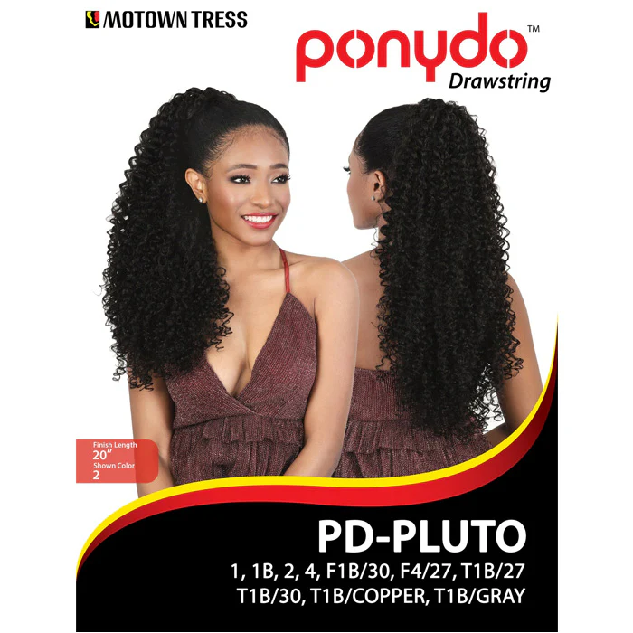 Motown Tress Ponydo Drawstring Ponytail - PD-PLUTO - Image 4