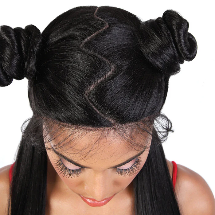 Motown Tress Synthetic Zig Zag 4 Way Part Let's Lace Wig - LZ VIXEN28 - Image 7
