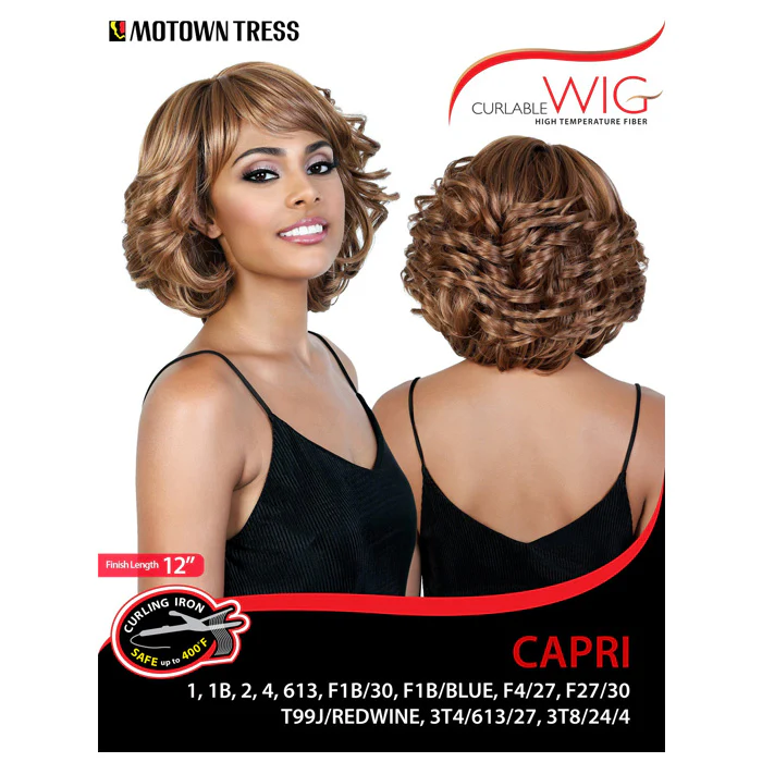 Motown Tress Curlable Full Wig - CAPRI - Image 5
