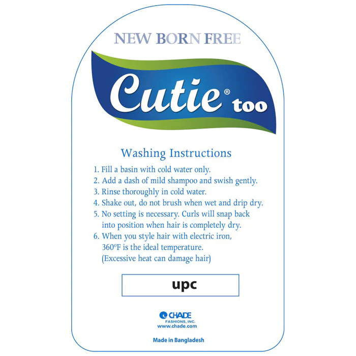 New Born Free Cutie Collection Wig - CUTIE TOO 94 - Image 3