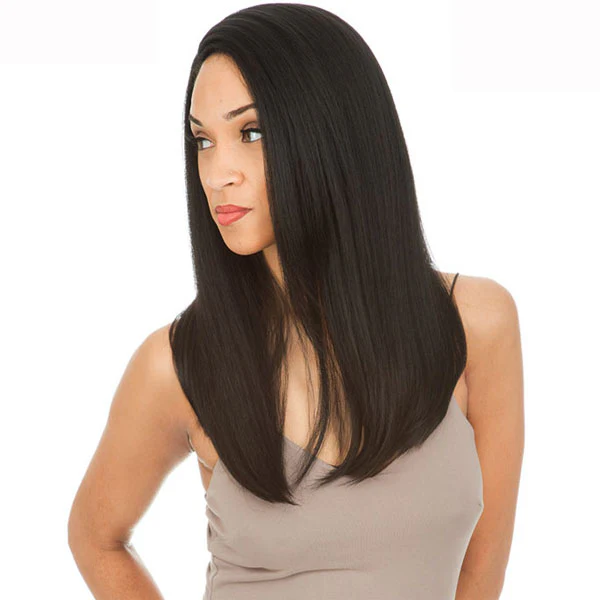 New Born Free Human Hair Blend Magic Lace U-Shape Lace Front Wig - MLUH107