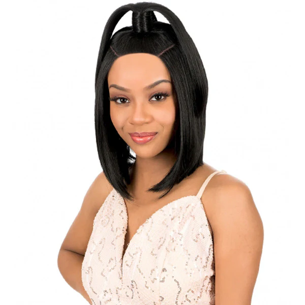 New Born Free Synthetic Lace Front Wig - MAGIC LACE ROUND PART 71 - Image 3