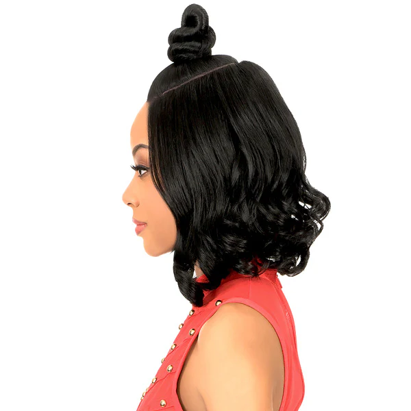 New Born Free Synthetic Lace Front Wig - MAGIC LACE ROUND PART 72 - Image 3