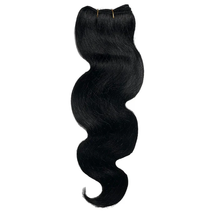 Onyx 100% Human Hair Weave - BODY WAVE 10/18"(Machine-Tied) - Image 3