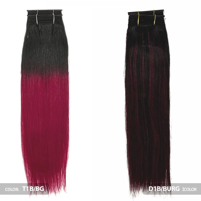 Onyx 100% Human Hair Weave - NATURAL ESSENCE YAKI 10-18"(Machine-Tied) - Image 5