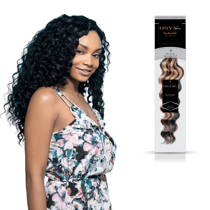 Onyx Essence 100% Human Hair Braiding - DEEP WAVE BULK 18" - Image 2