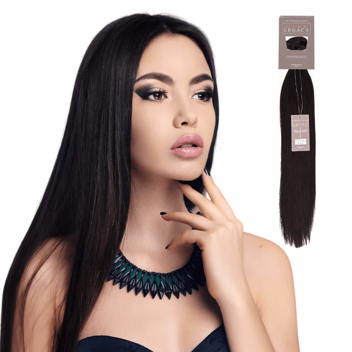 Onyx Legacy 100% Remi Human Hair Weave - SINGLE BUNDLE STRAIGHT 10/12" - Image 2