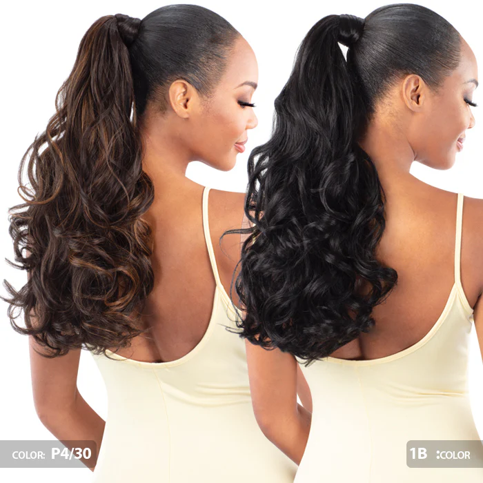 Organique By Shake N Go Pony Pro Secret Pocket Ponytail - FLOW 18" - Image 2